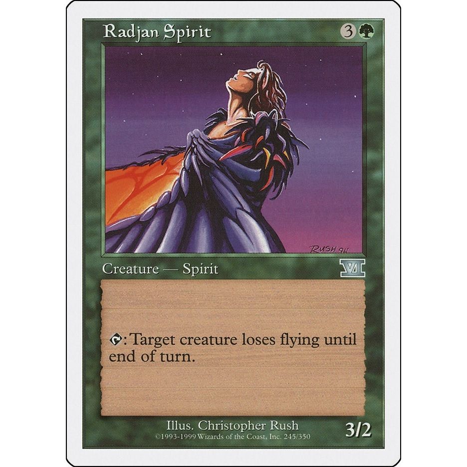 Image for Radjan Spirit (245) (6ED) - Magic: The Gathering