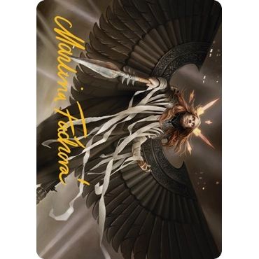 Image for Angel of Suffering Art Card (Gold-Stamped Signature) (16) (ASSNC) - Magic: The Gathering