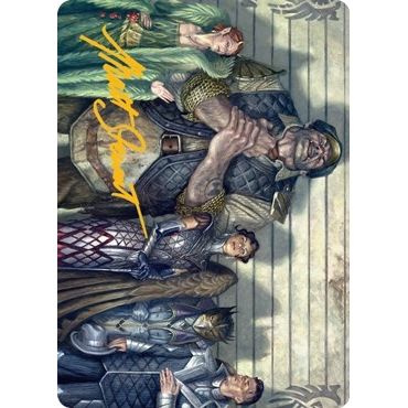 Image for Rogues' Gallery Art Card (Gold-Stamped Signature) (17) (ASSNC) - Magic: The Gathering