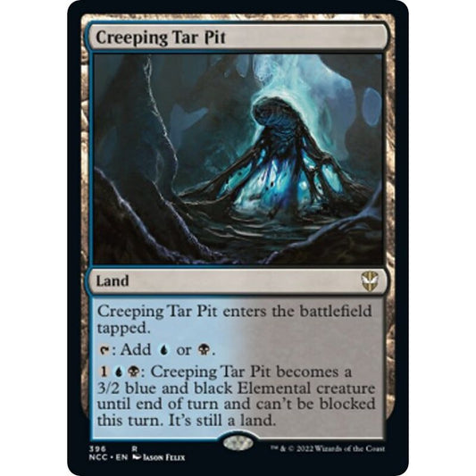 Image for Creeping Tar Pit (396) (NCC) - Magic: The Gathering