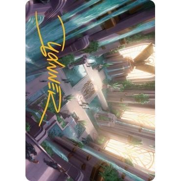 Image for Spara's Headquarters Art Card (Gold-Stamped Signature) (36) (ASSNC) - Magic: The Gathering