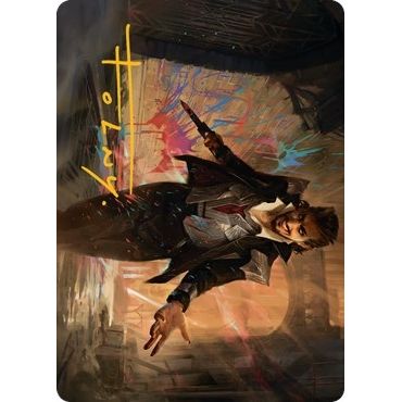 Image for Anhelo, the Painter Art Card (Gold-Stamped Signature) (38) (ASSNC) - Magic: The Gathering