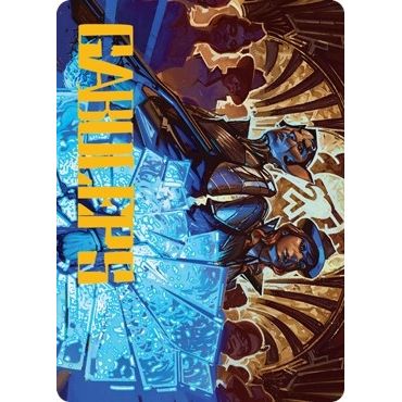 Image for Contractual Safeguard Art Card (Gold-Stamped Signature) (50) (ASSNC) - Magic: The Gathering