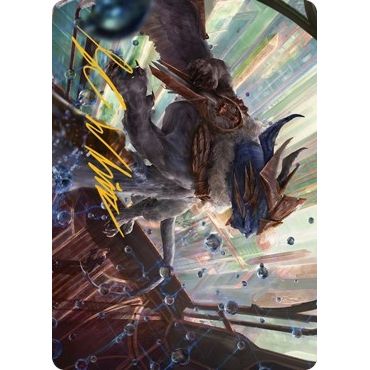 Image for Change of Plans Art Card (Gold-Stamped Signature) (52) (ASSNC) - Magic: The Gathering