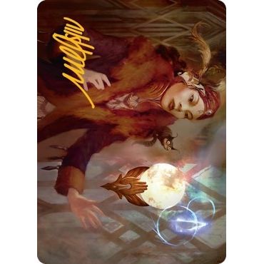 Image for Misfortune Teller Art Card (Gold-Stamped Signature) (58) (ASSNC) - Magic: The Gathering