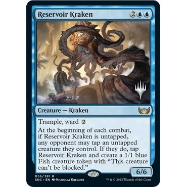 Image for Reservoir Kraken (56) (PPSNC) - Magic: The Gathering
