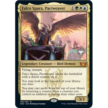 Image for Falco Spara, Pactweaver (186) (PPSNC) - Magic: The Gathering