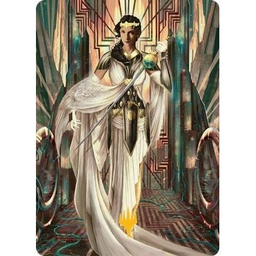 Image for Elspeth Resplendent Art Card (64/81) (Gold-Stamped) (64) (ASSNC) - Magic: The Gathering
