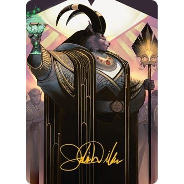 Image for Jetmir, Nexus of Revels Art Card (68/81) (Gold-Stamped Signature) (68) (ASSNC) - Magic: The Gathering