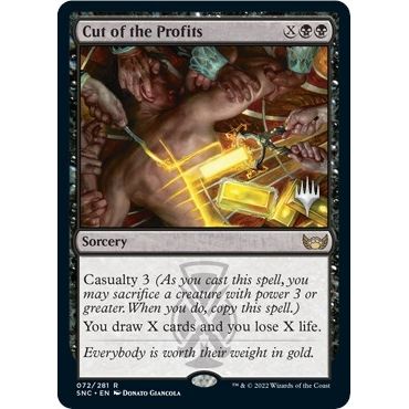 Image for Cut of the Profits (72) (PPSNC) - Magic: The Gathering