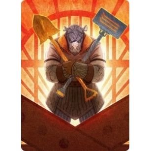 Image for Mr. Orfeo, the Boulder Art Card (70) (ASSNC) - Magic: The Gathering
