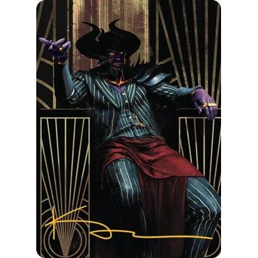 Image for Ob Nixilis, the Adversary Art Card (71/81) (Gold-Stamped Signature) (71) (ASSNC) - Magic: The Gathering