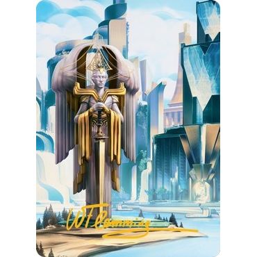 Image for Island Art Card (Gold-Stamped Signature) (78) (ASSNC) - Magic: The Gathering
