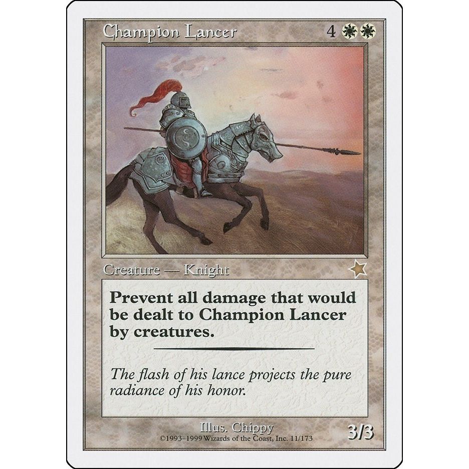 Image for Champion Lancer (11) (S99) - Magic: The Gathering