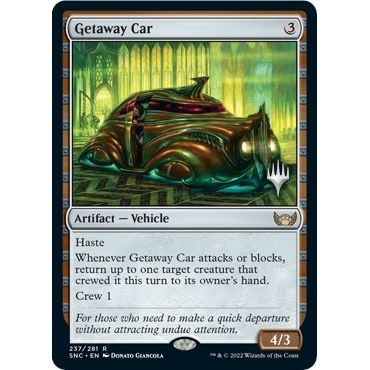 Image for Getaway Car (237) (PPSNC) - Magic: The Gathering