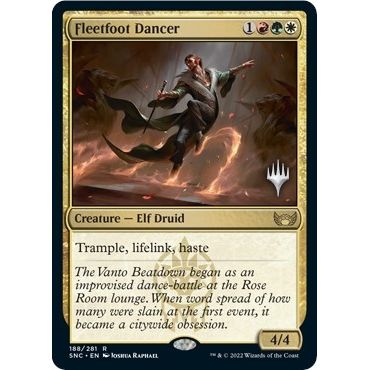Image for Fleetfoot Dancer (188) (PPSNC) - Magic: The Gathering