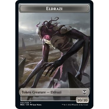 Image for Eldrazi // Human Soldier Double-Sided Token (1 // 8) (NCC) - Magic: The Gathering