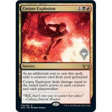 Image for Corpse Explosion (179) (PPSNC) - Magic: The Gathering