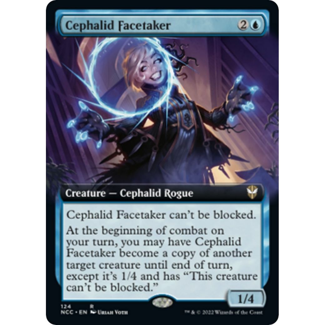 Image for Cephalid Facetaker (Extended Art) (124) (NCC) - Magic: The Gathering