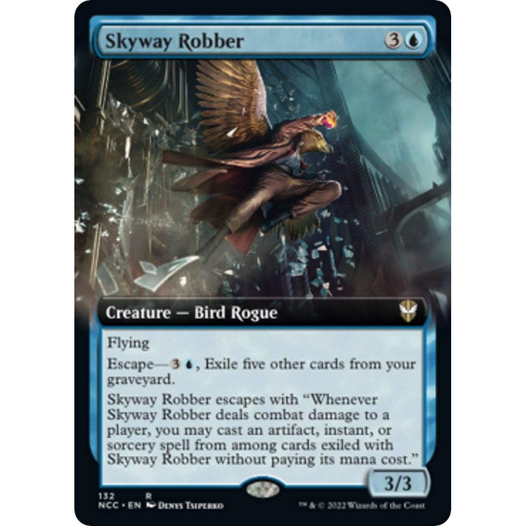 Image for Skyway Robber (Extended Art) (132) (NCC) - Magic: The Gathering