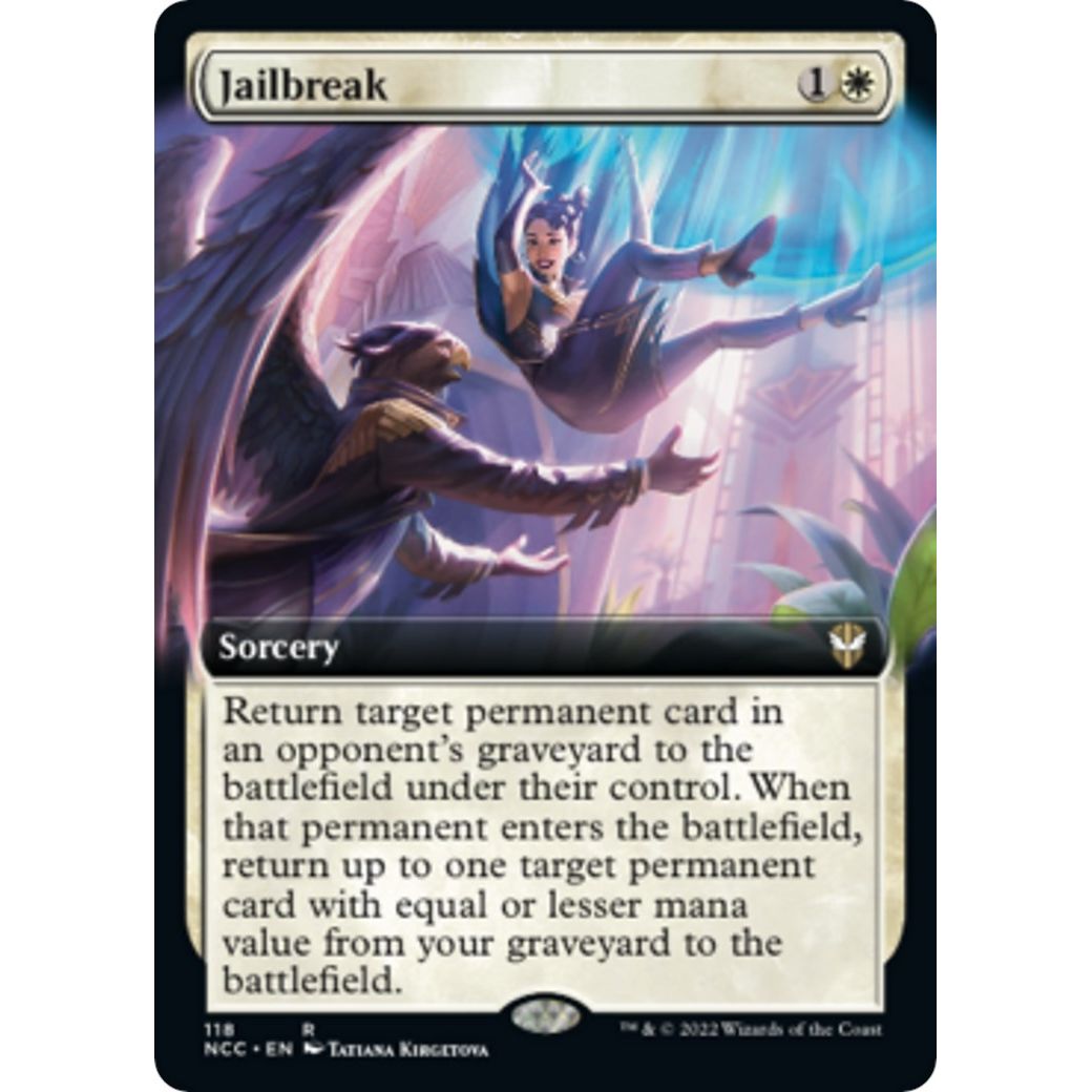 Image for Jailbreak (Extended Art) (118) (NCC) - Magic: The Gathering
