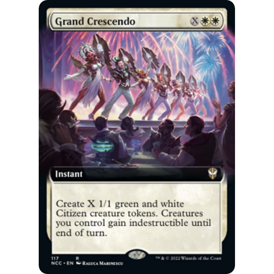 Image for Grand Crescendo (Extended Art) (117) (NCC) - Magic: The Gathering