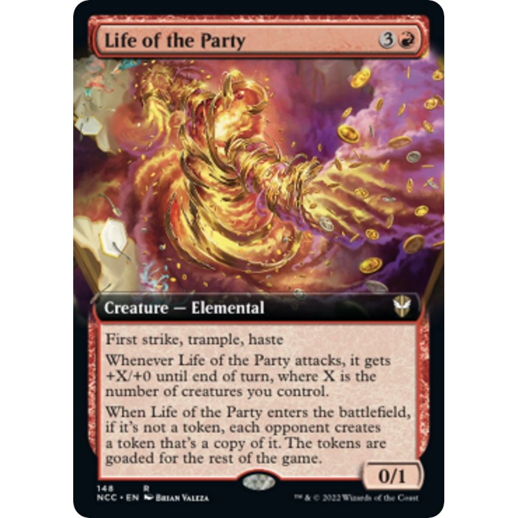 Image for Life of the Party (Extended Art) (148) (NCC) - Magic: The Gathering