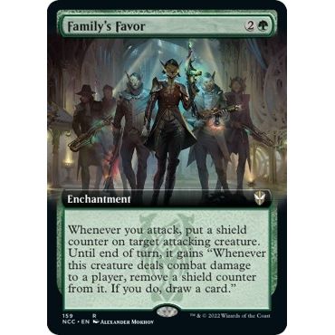 Image for Family's Favor (Extended Art) (159) (NCC) - Magic: The Gathering