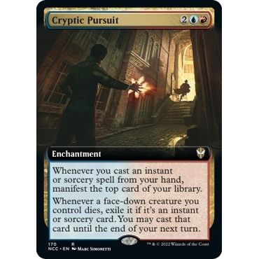 Image for Cryptic Pursuit (Extended Art) (170) (NCC) - Magic: The Gathering
