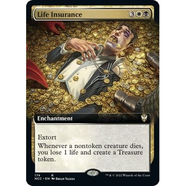 Image for Life Insurance (Extended Art) (174) (NCC) - Magic: The Gathering