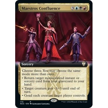 Image for Maestros Confluence (Extended Art) (175) (NCC) - Magic: The Gathering