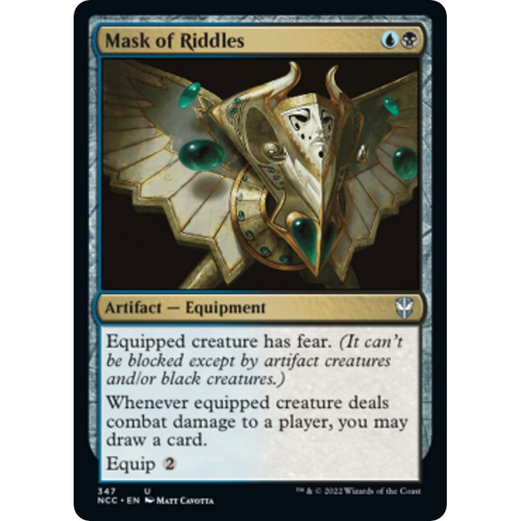 Image for Mask of Riddles (347) (NCC) - Magic: The Gathering