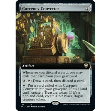 Image for Currency Converter (Extended Art) (181) (NCC) - Magic: The Gathering