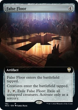Image for False Floor (Extended Art) (182) (NCC) - Magic: The Gathering