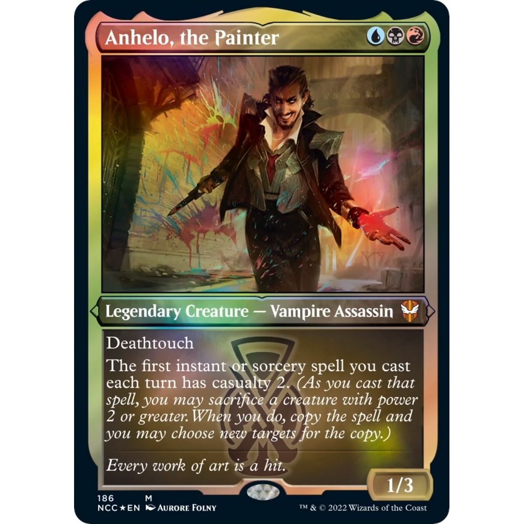 Image for Anhelo, the Painter (Display Commander) - Thick Stock (186) (NCC) - Magic: The Gathering