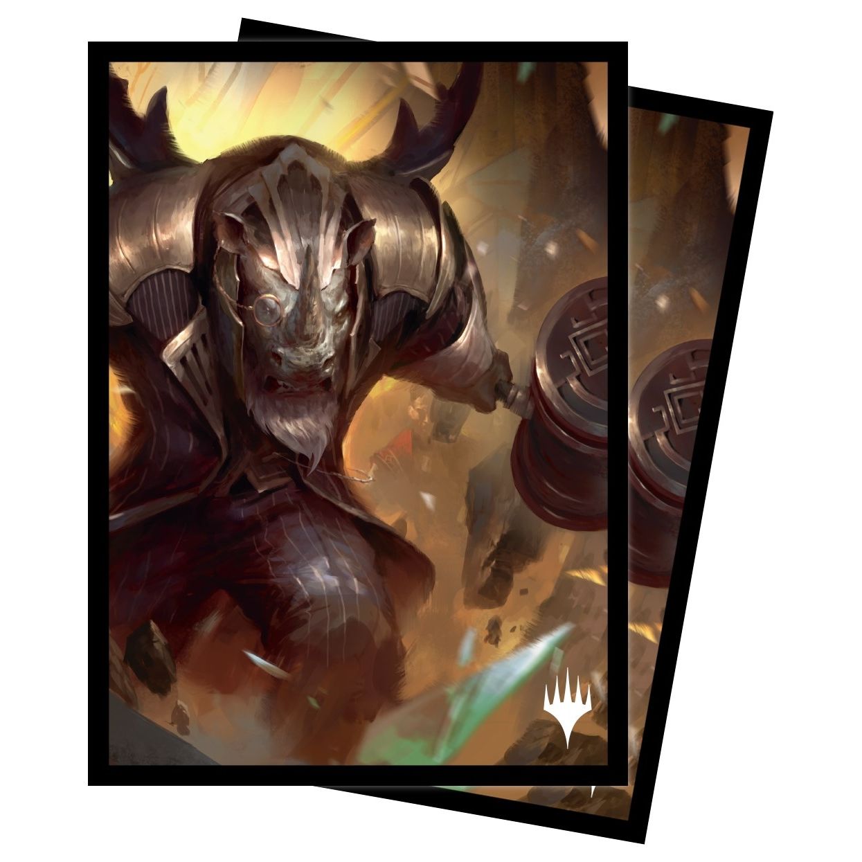 Image for Commander: Streets of New Capenna Perrie, the Pulverizer (E) Standard Deck Protector sleeves for Magic (100-Pack) - Card Sleeves