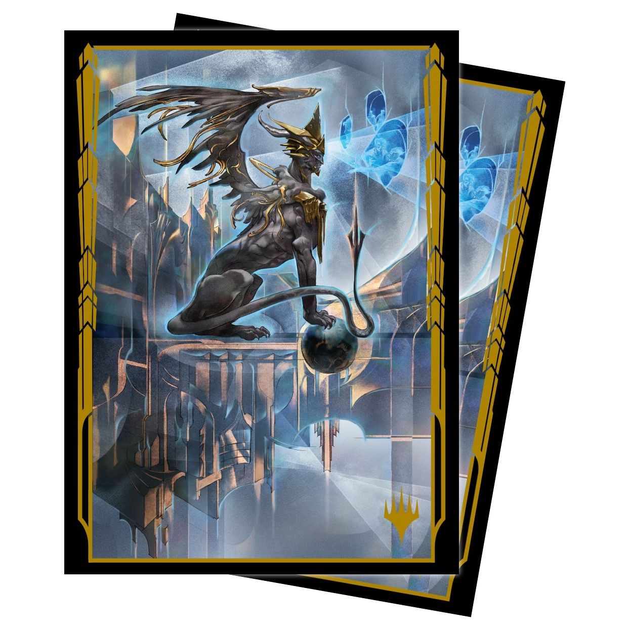 Image for Streets of New Capenna Raffine, Scheming Seer (V1) Standard Deck Protector sleeves for Magic (100-Pack) - Card Sleeves