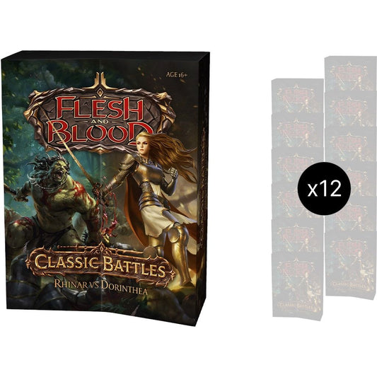 Image for Classic Battles: Rhinar vs. Dorinthea Box Set Case - Flesh and Blood TCG
