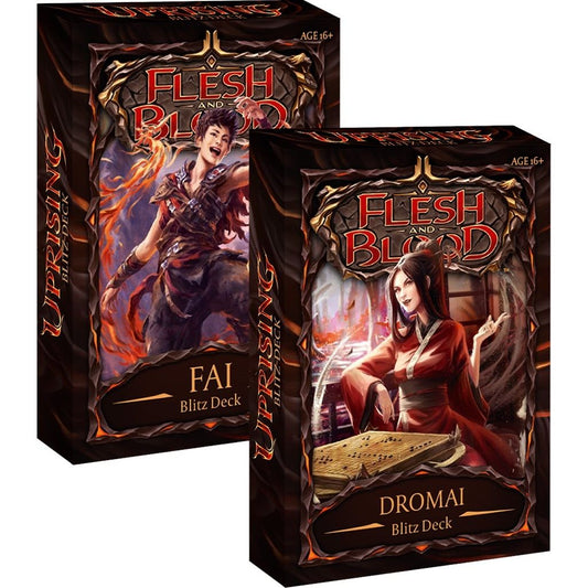 Image for Uprising Blitz Deck [Set of 2] - Flesh and Blood TCG