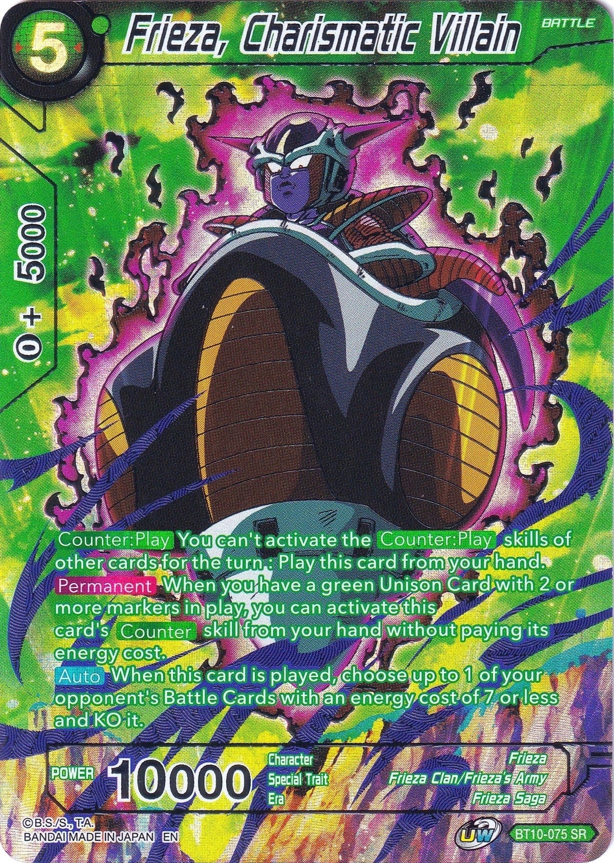 Image for Frieza, Charismatic Villain (BT10-075) (CSV2) - Dragon Ball Super: Masters