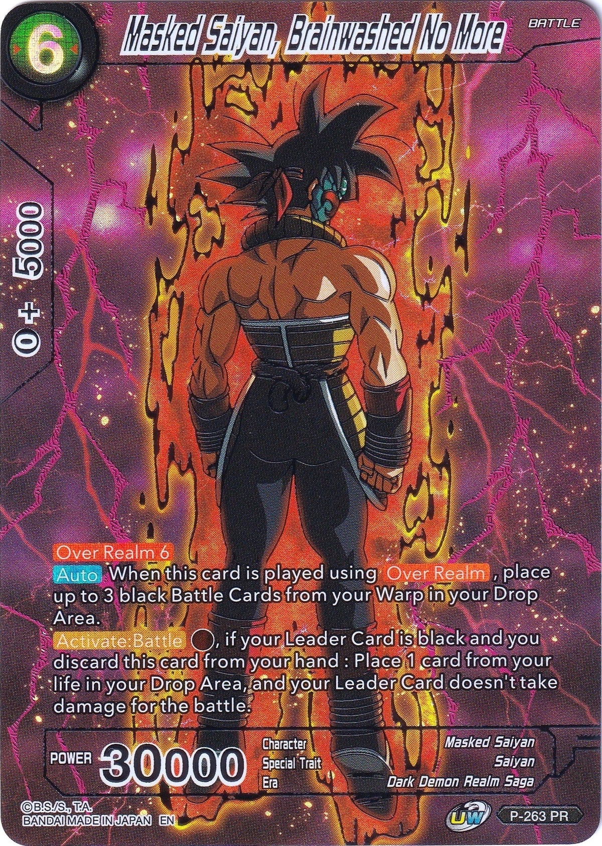 Image for Masked Saiyan, Brainwashed No More (P-263) (CSV2) - Dragon Ball Super: Masters