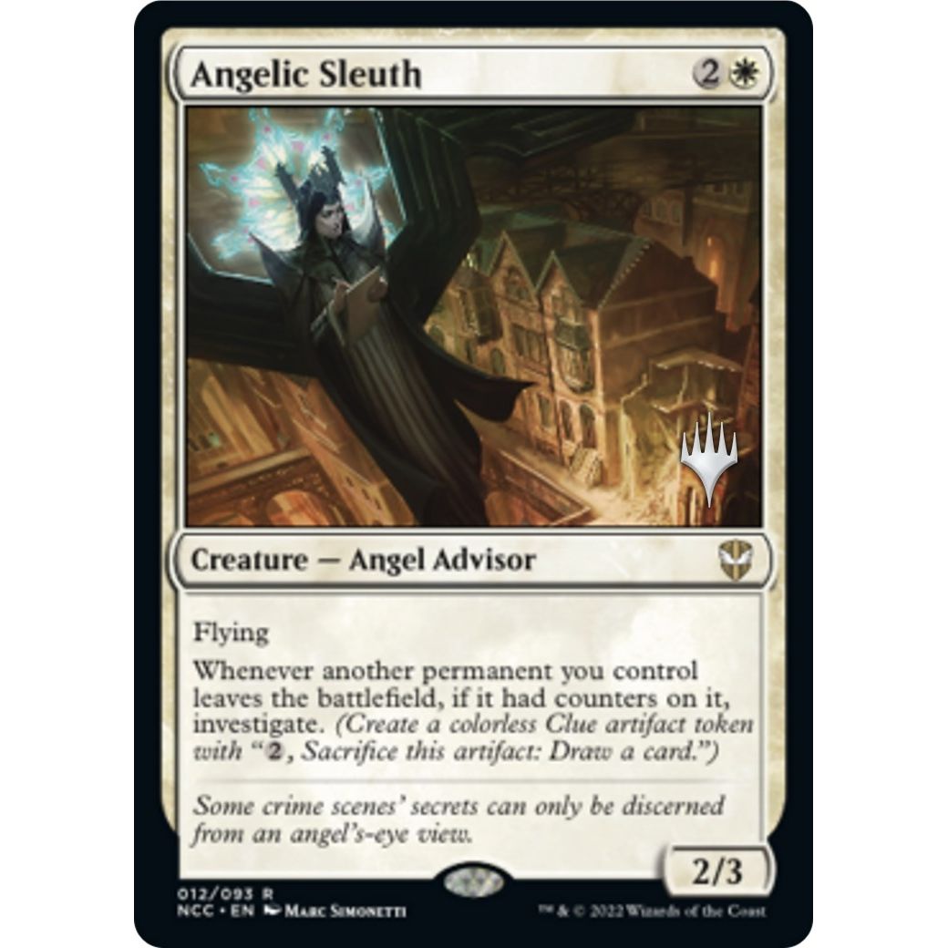 Image for Angelic Sleuth (12) (PPSNC) - Magic: The Gathering