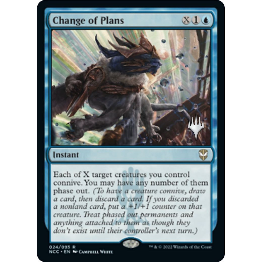 Image for Change of Plans (24) (PPSNC) - Magic: The Gathering