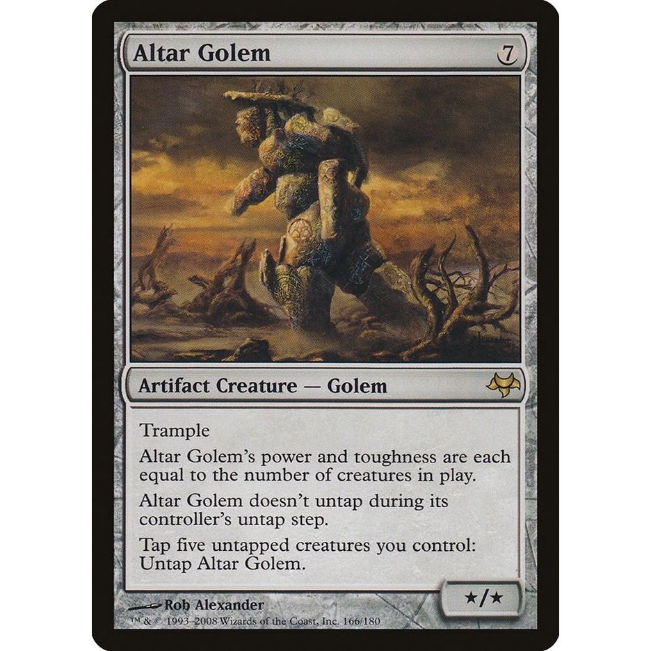 Image for Altar Golem (166) (EVE) - Magic: The Gathering