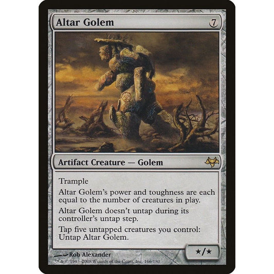 Image for Altar Golem (166) (EVE) - Magic: The Gathering