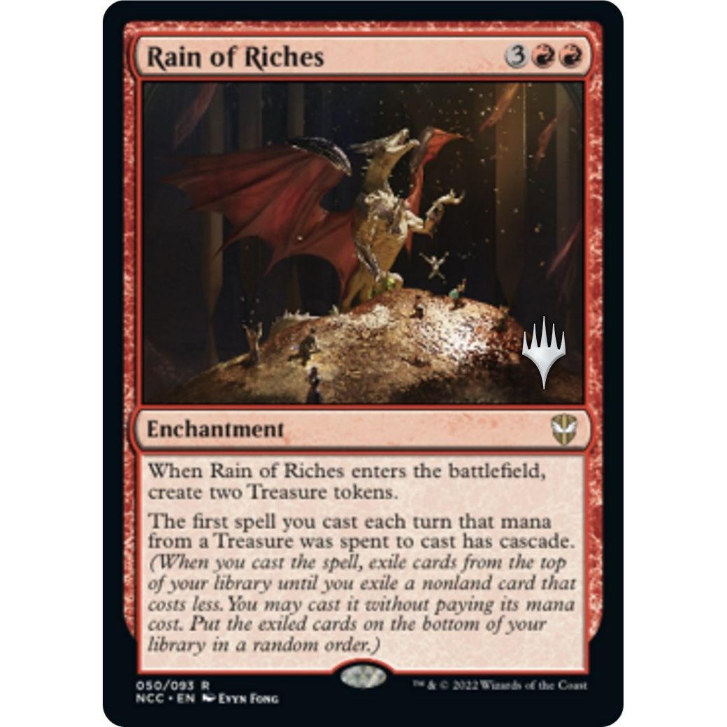 Image for Rain of Riches (50) (PPSNC) - Magic: The Gathering