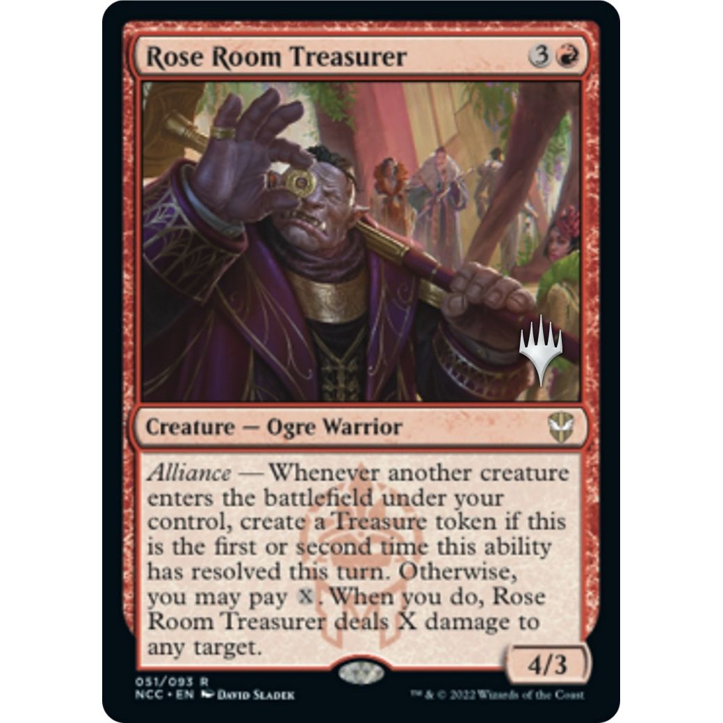 Image for Rose Room Treasurer (51) (PPSNC) - Magic: The Gathering