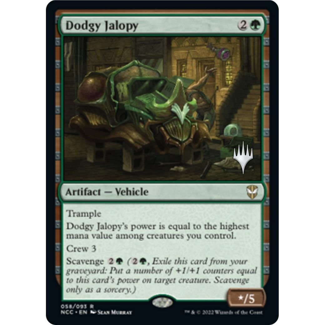 Image for Dodgy Jalopy (58) (PPSNC) - Magic: The Gathering