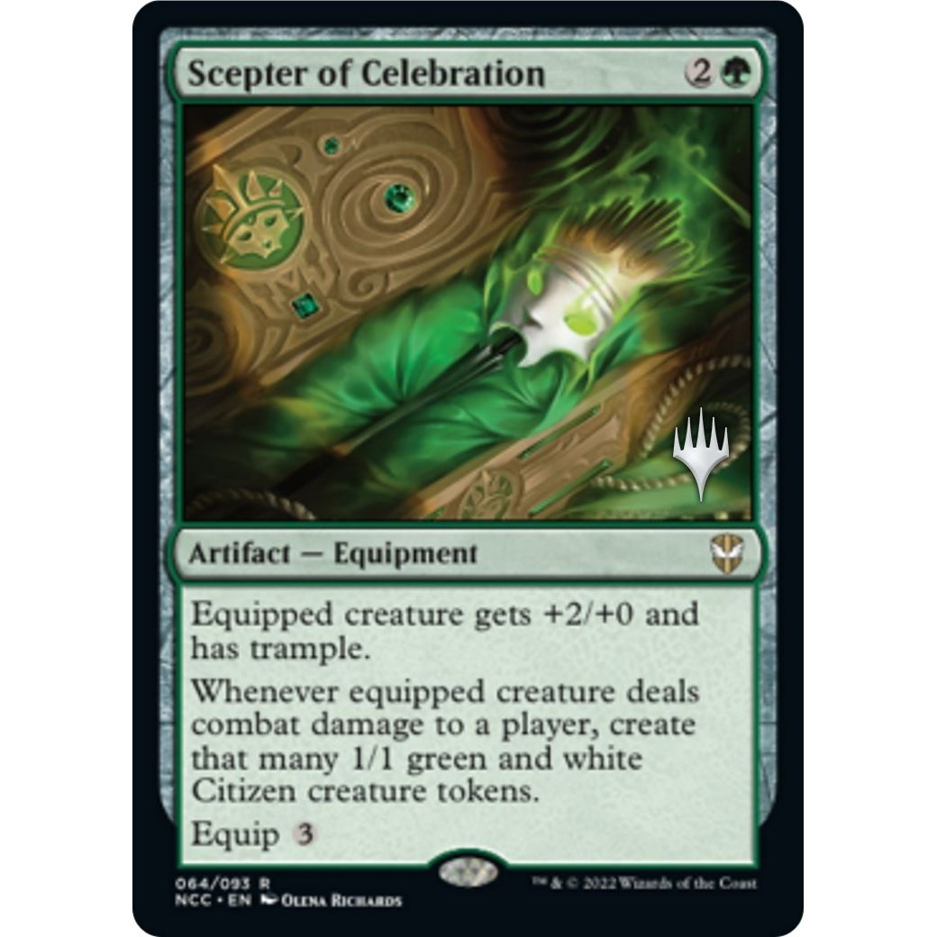 Image for Scepter of Celebration (64) (PPSNC) - Magic: The Gathering