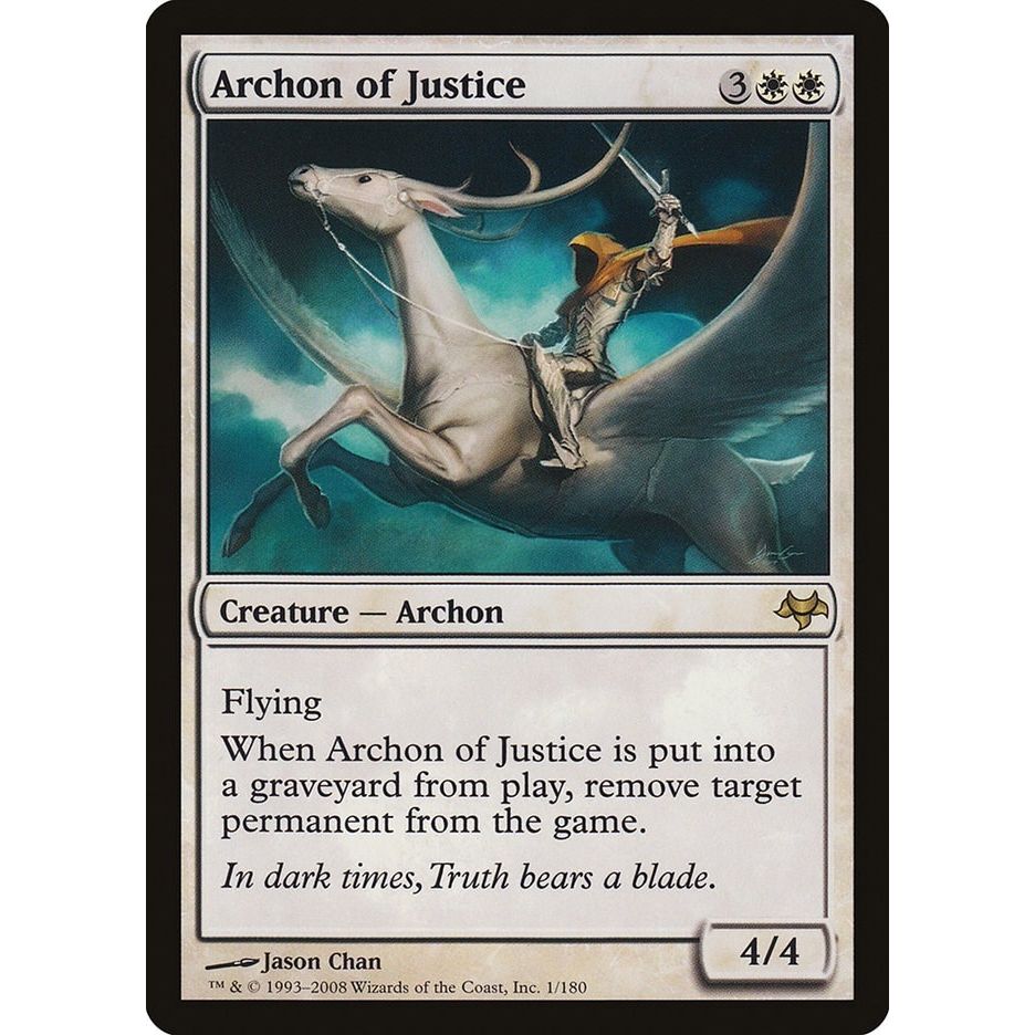 Image for Archon of Justice (1) (EVE) - Magic: The Gathering